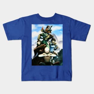 Element power heroes 2 Kids T-Shirt